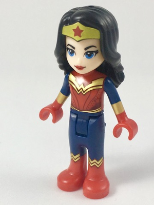 LEGO Minifigure-Wonder Woman - Full Body Armor (41239)-DC Super Hero Girls-SHG014-Creative Brick Builders